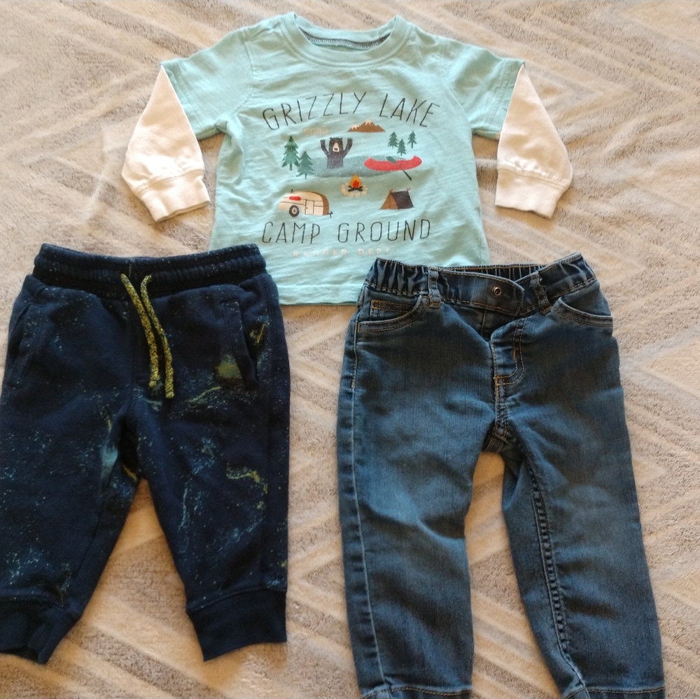 10 piece lot boys 12 month